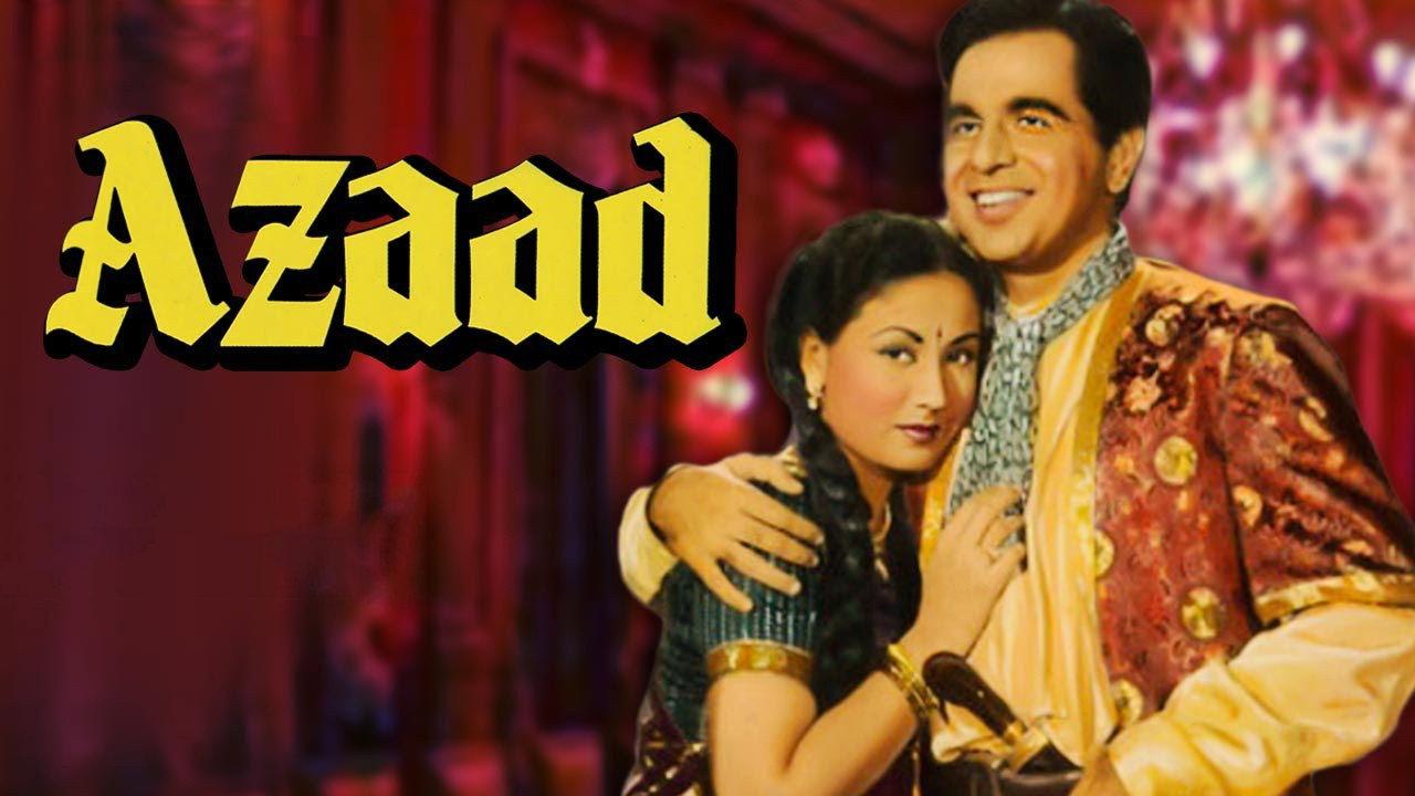 Azaad 1955 movie scene