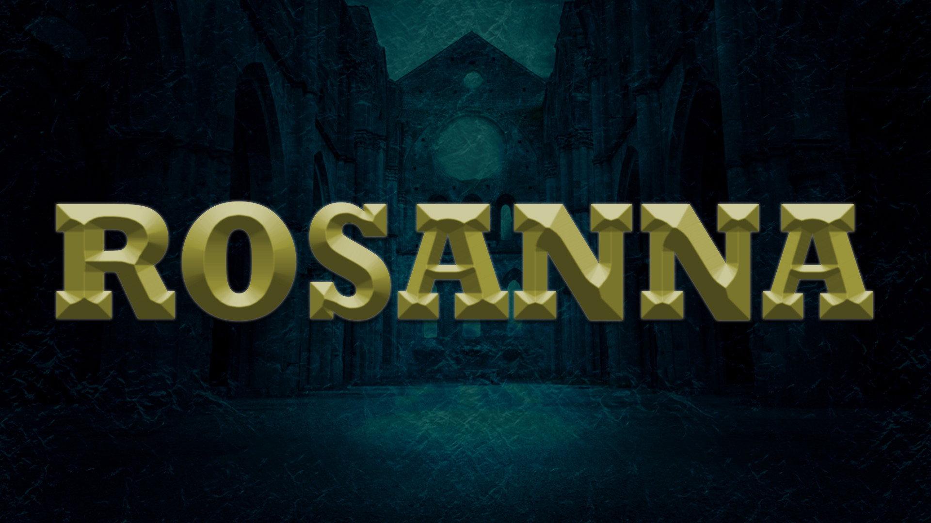 Rosanna 2023 movie scene