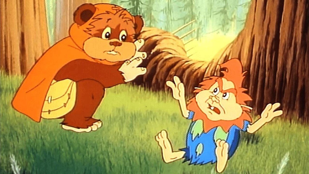 Ewoks 2: The Gupins and the Jindas 1988 movie scene