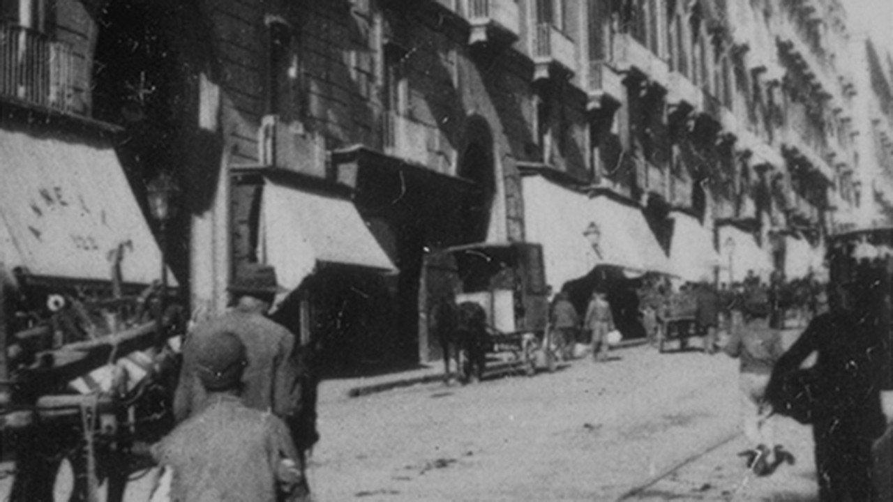 Naples : une rue 1897 movie scene