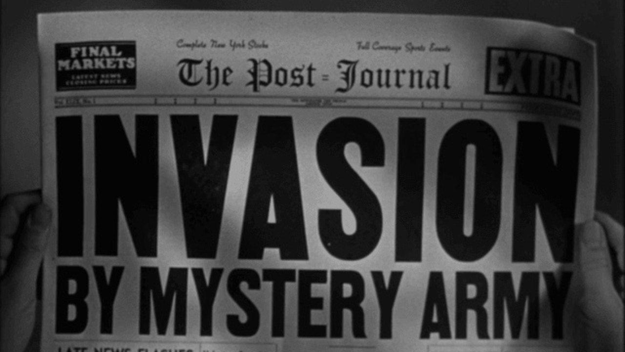 Target Earth 1954 movie scene