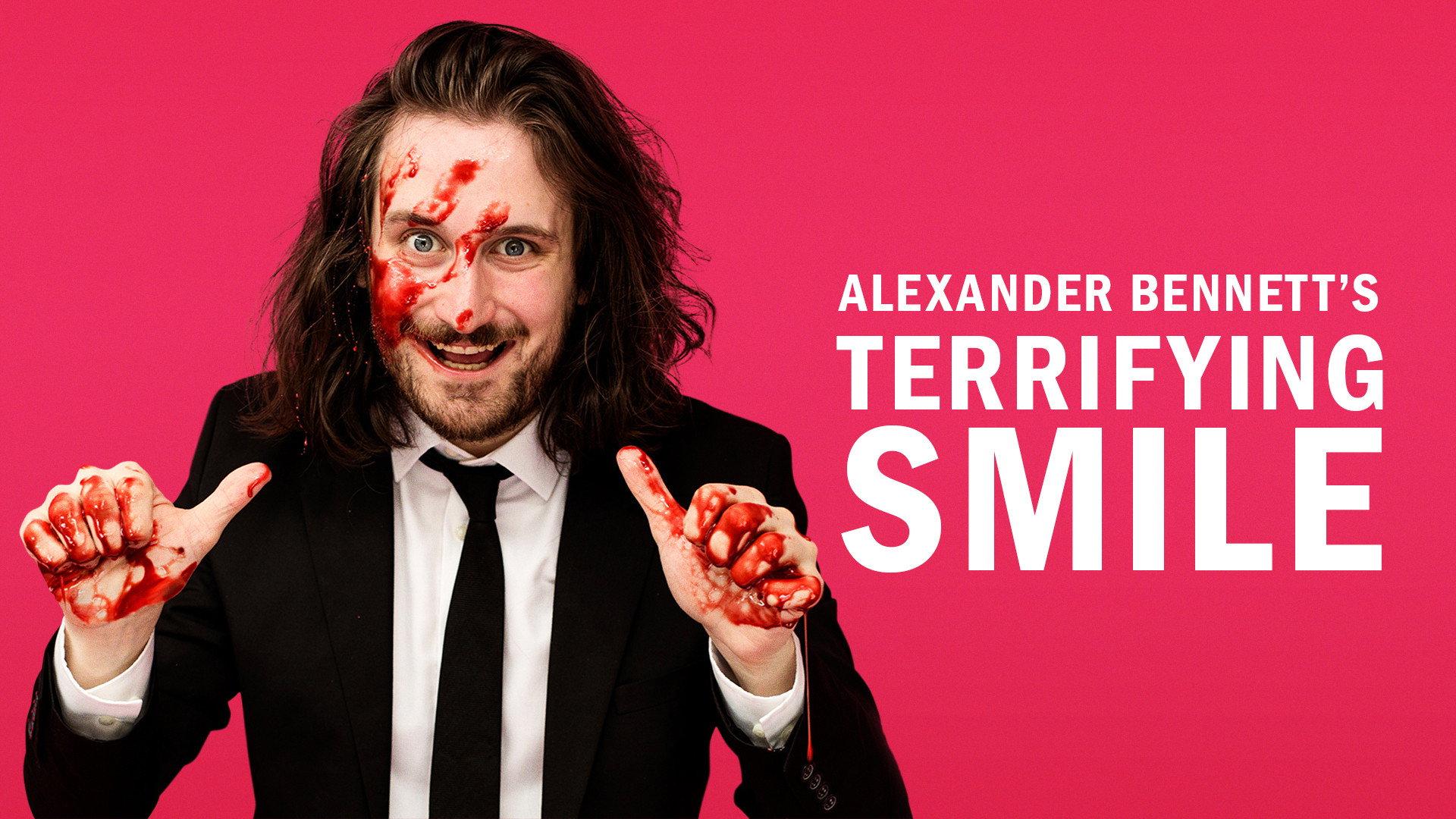 Alexander Bennett's Terrifying Smile 2019 movie scene