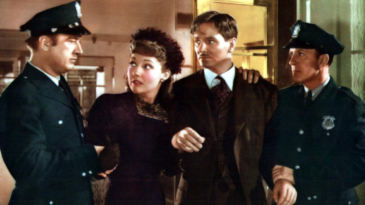 Moon Over Her Shoulder 1941 movie scene