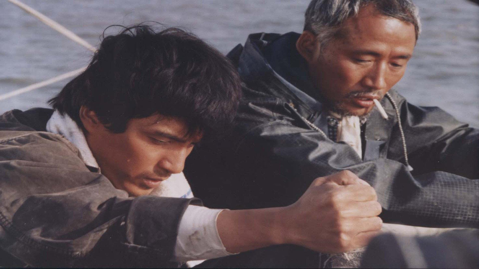 Cutting the Sorrow With a Knife Stuck in the Chest 1992 movie scene