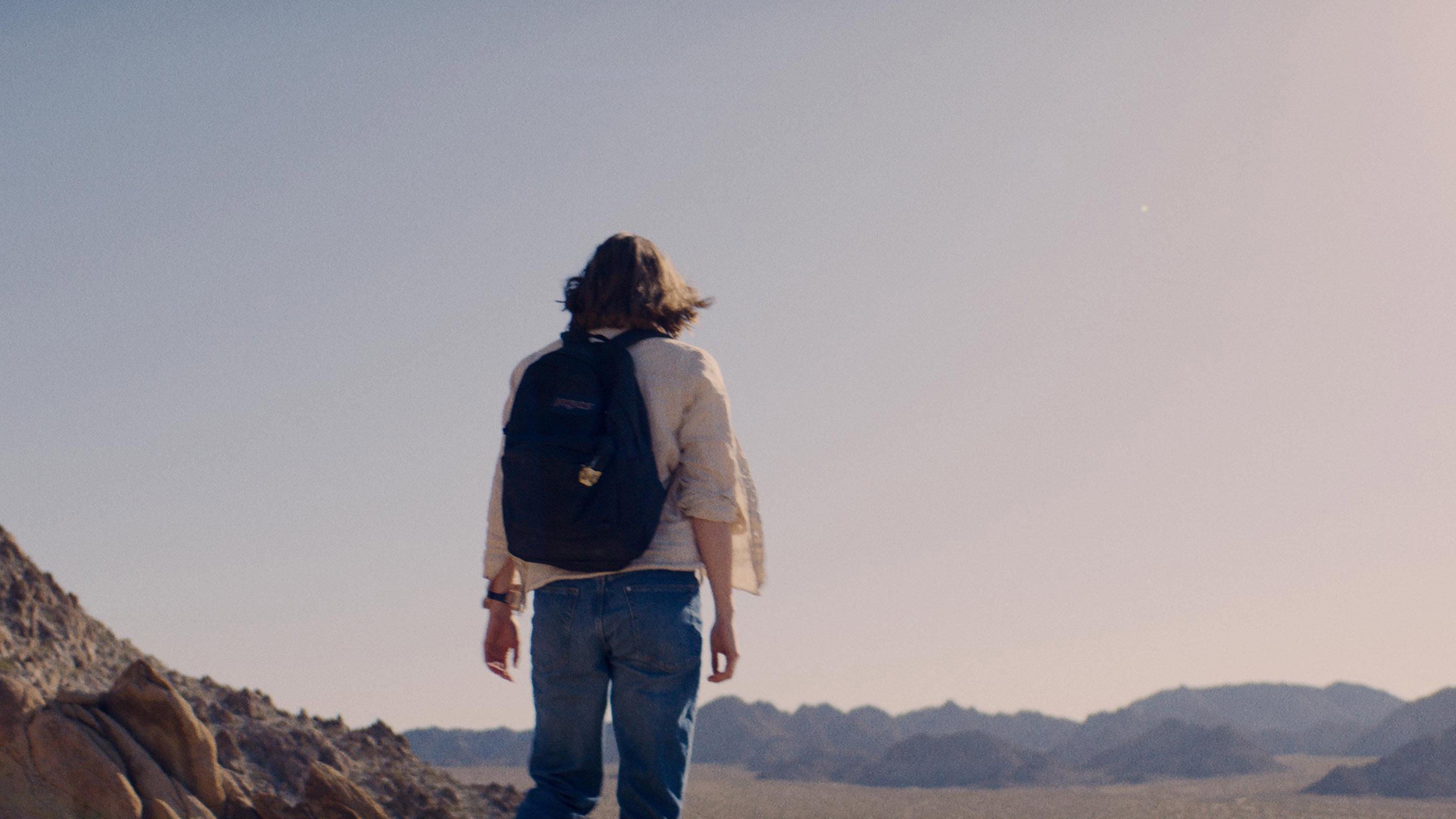 Desert Road 2024 movie scene