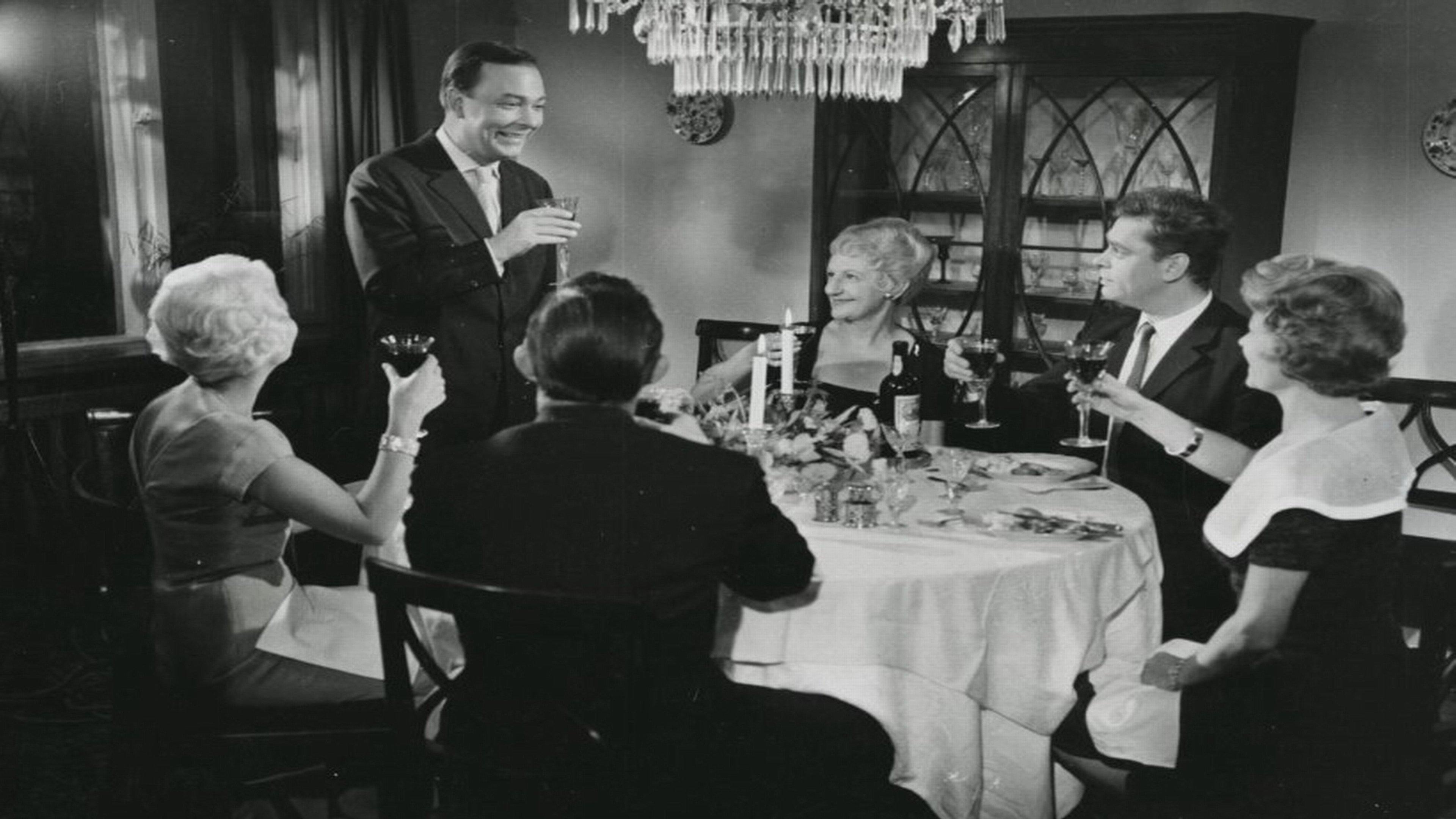 Vi er allesammen tossede 1959 movie scene