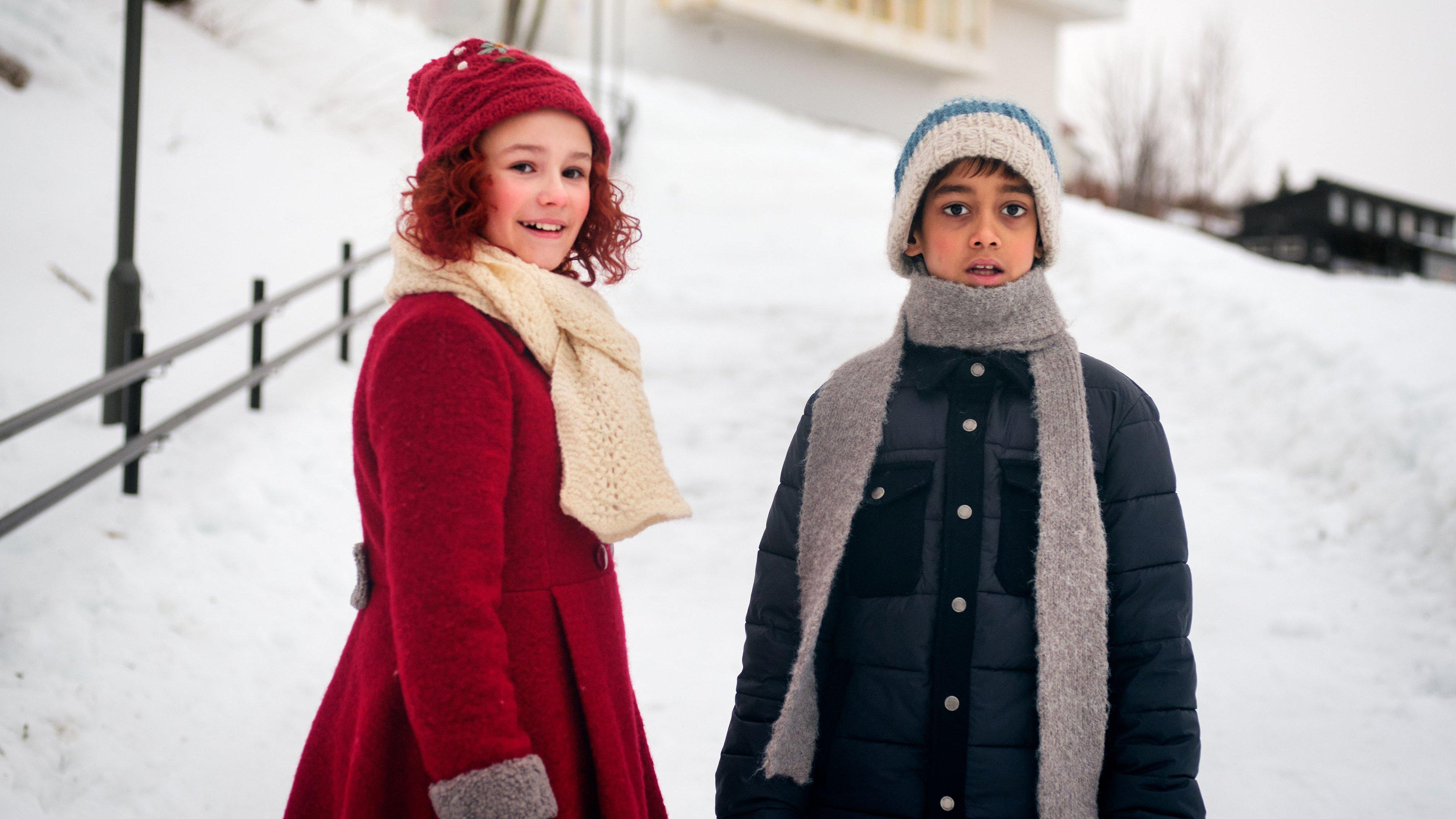 The Snow Sister 2024 movie scene
