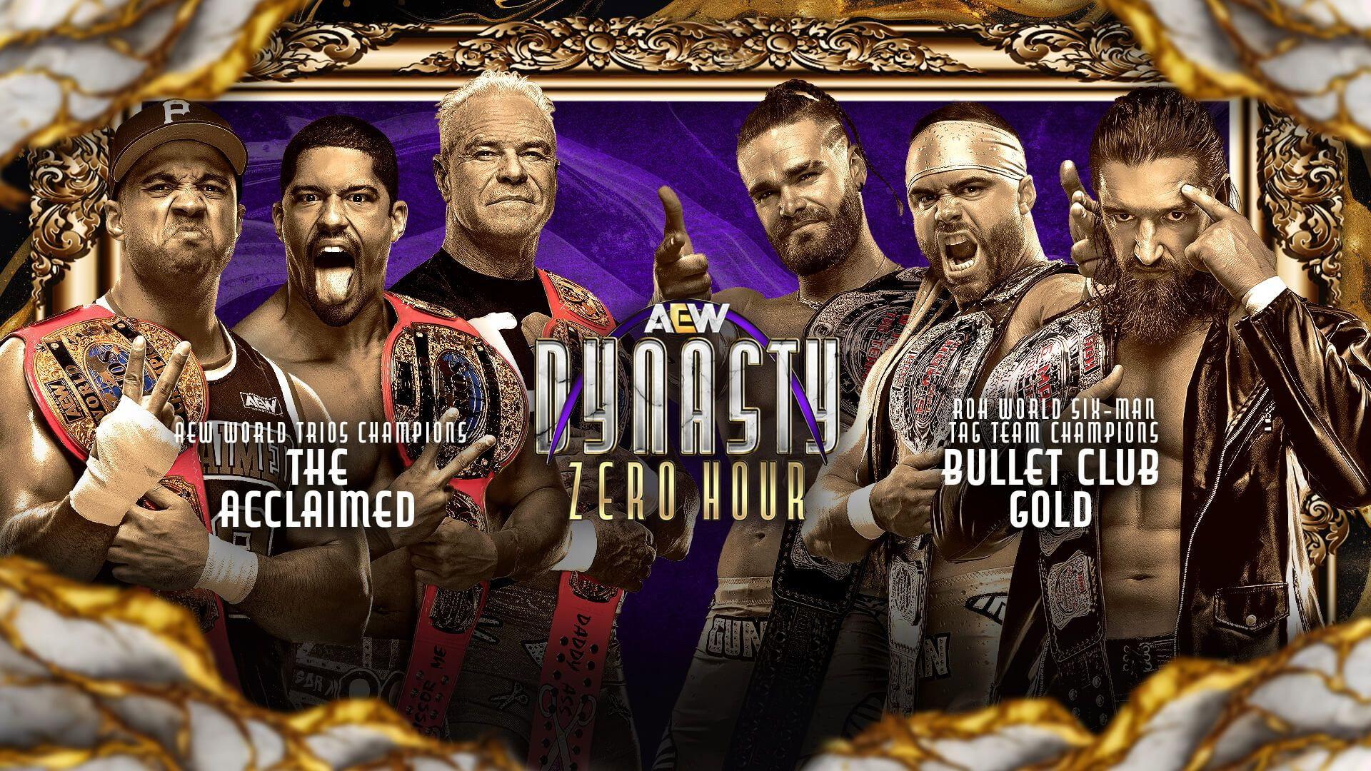 AEW Dynasty 2024: Zero Hour 2024 movie scene
