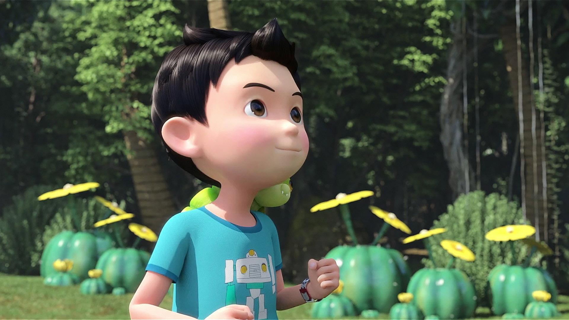 Hello Carbot the Movie: The Secret of Omphalos Island 2019 movie scene