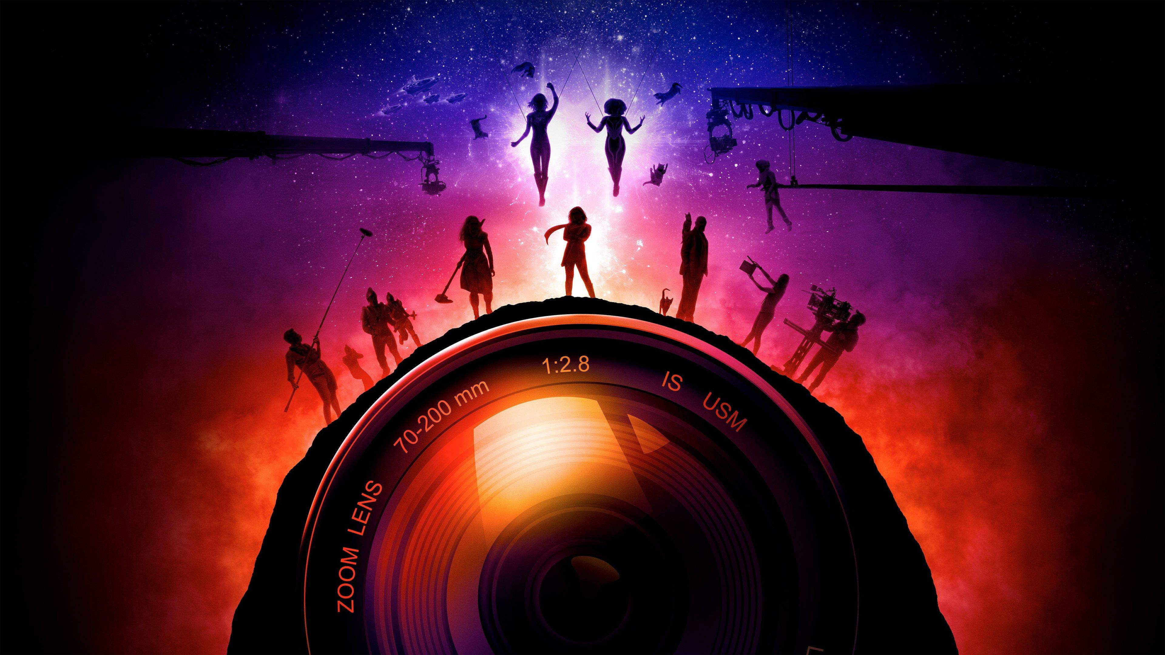 Marvel Studios Assembled: The Making of The Marvels 2024 movie scene