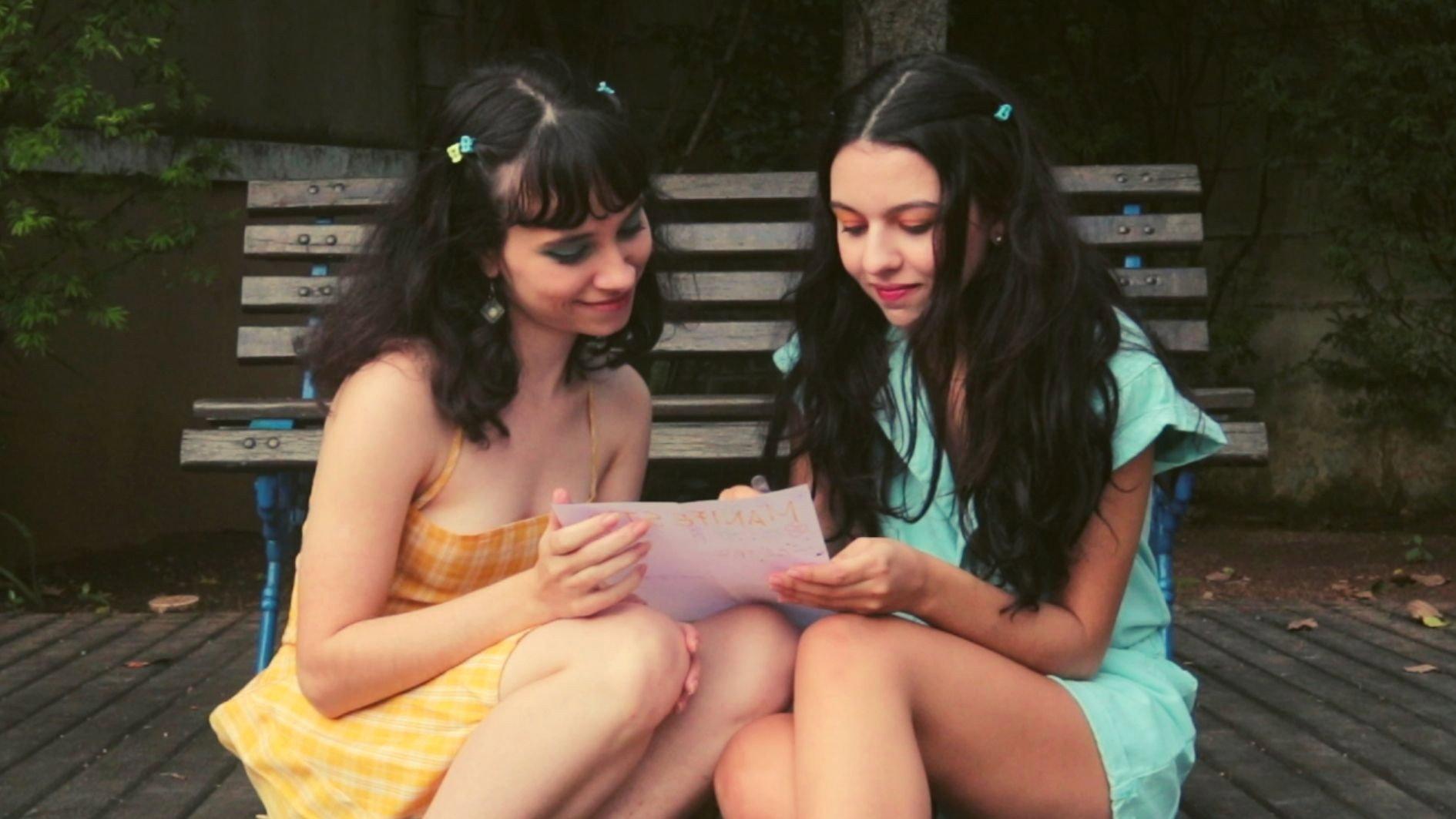 Hysterical Screams of Girls in Flowered Dresses 2023 movie scene