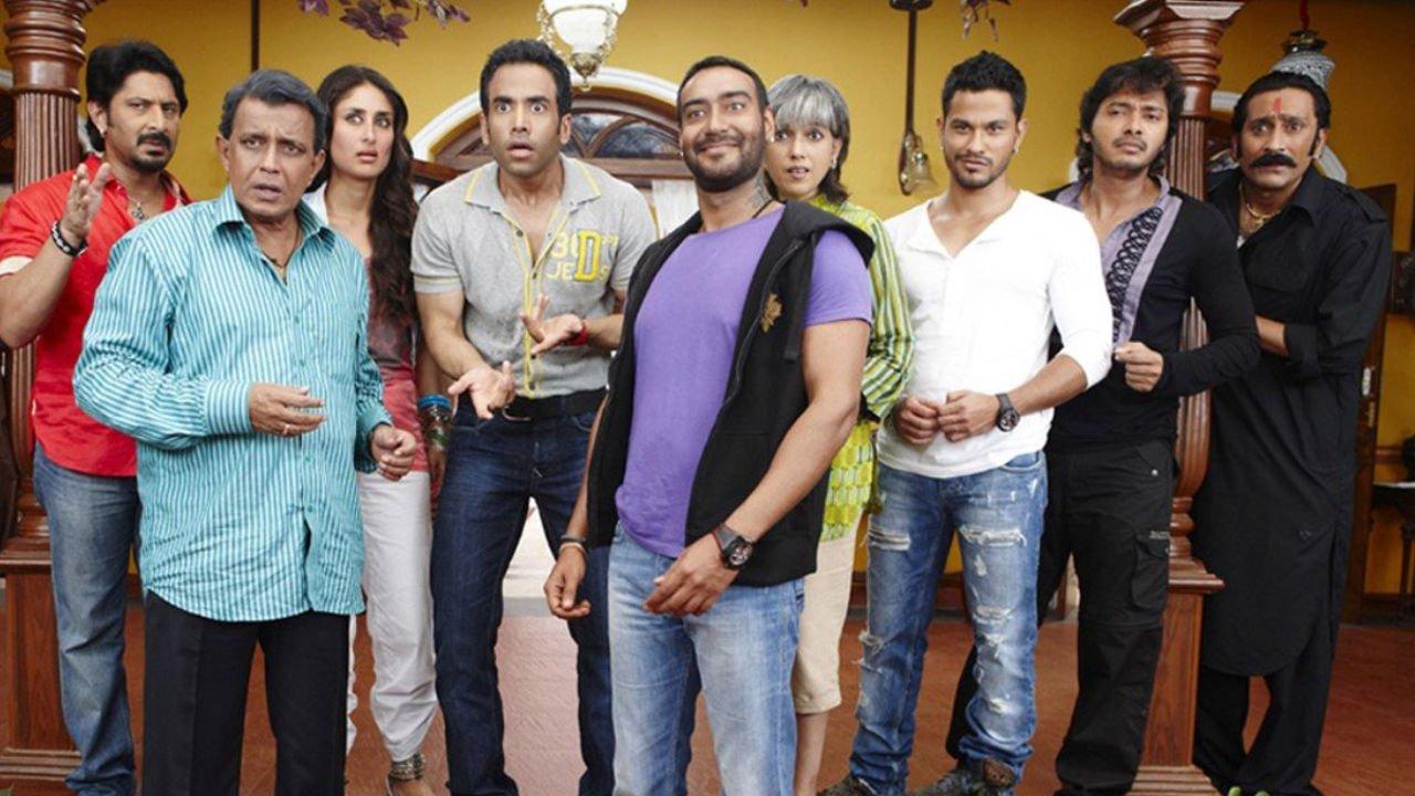 Golmaal 3 2010 movie scene