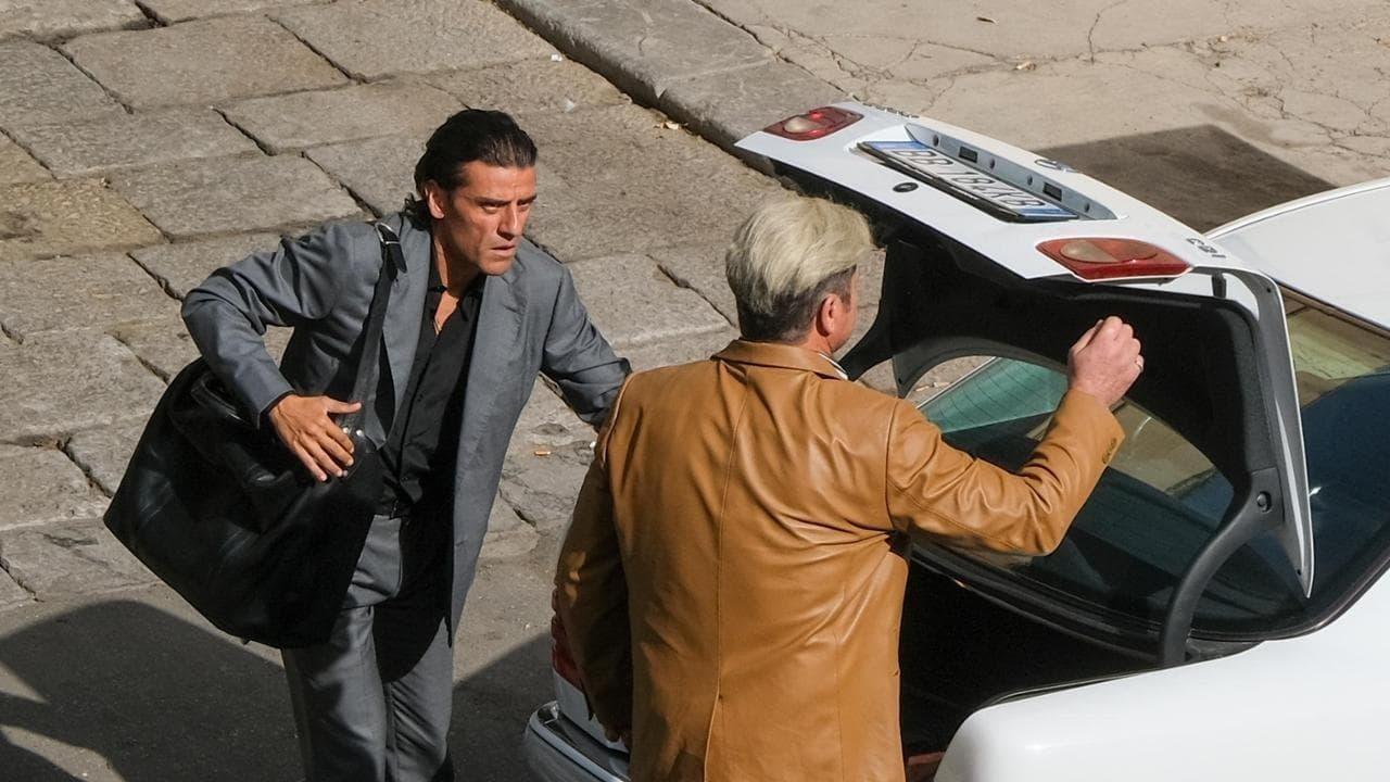 In the Hand of Dante 2025 movie scene
