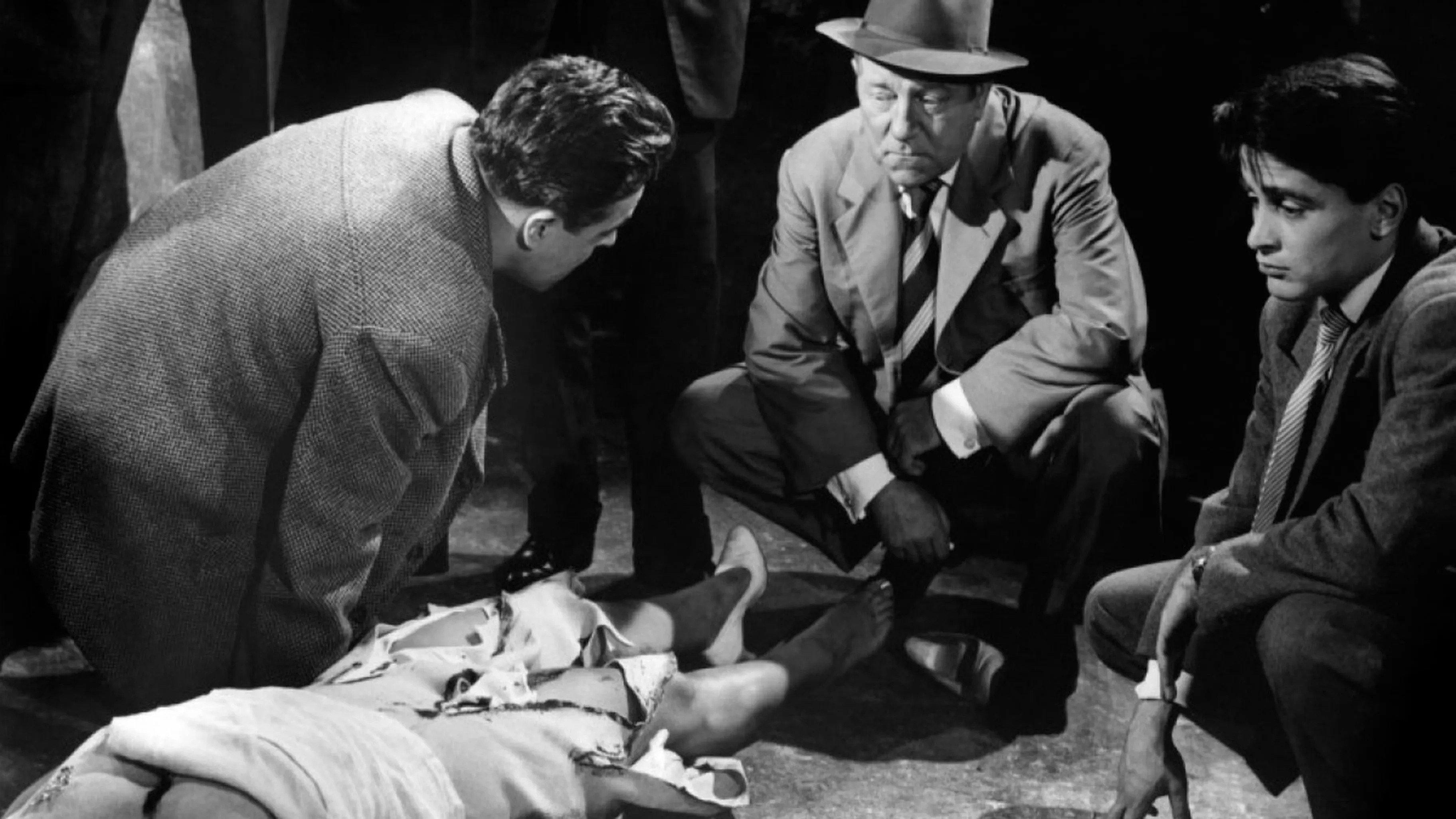 Maigret Sets a Trap 1958 movie scene