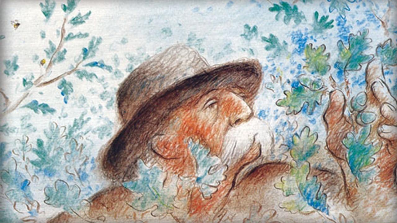 The Man Who Planted Trees 1987 movie scene