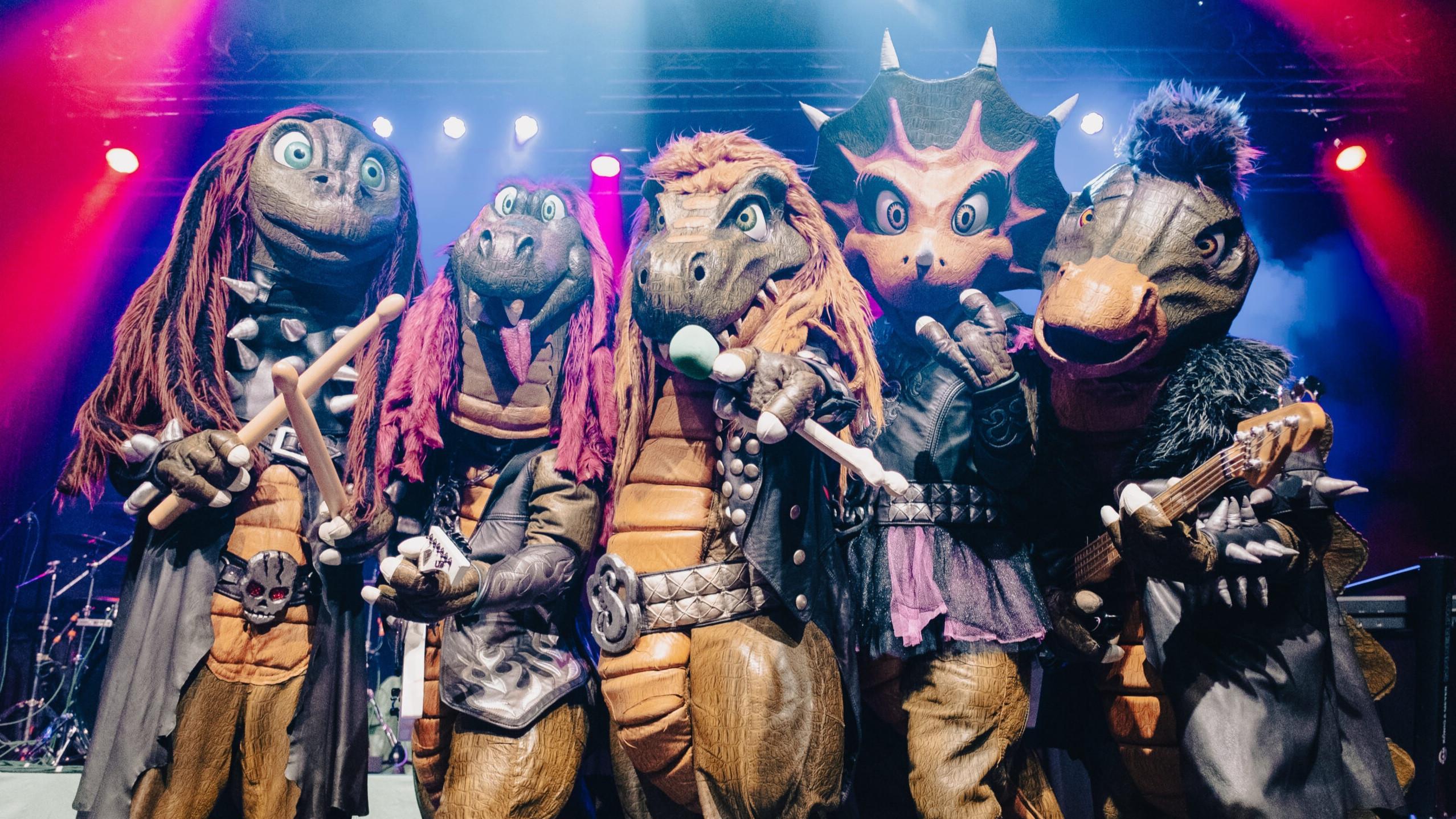 Heavysaurus - Kaugummi ist mega Tour 2023 - Leipzig 2023 movie scene