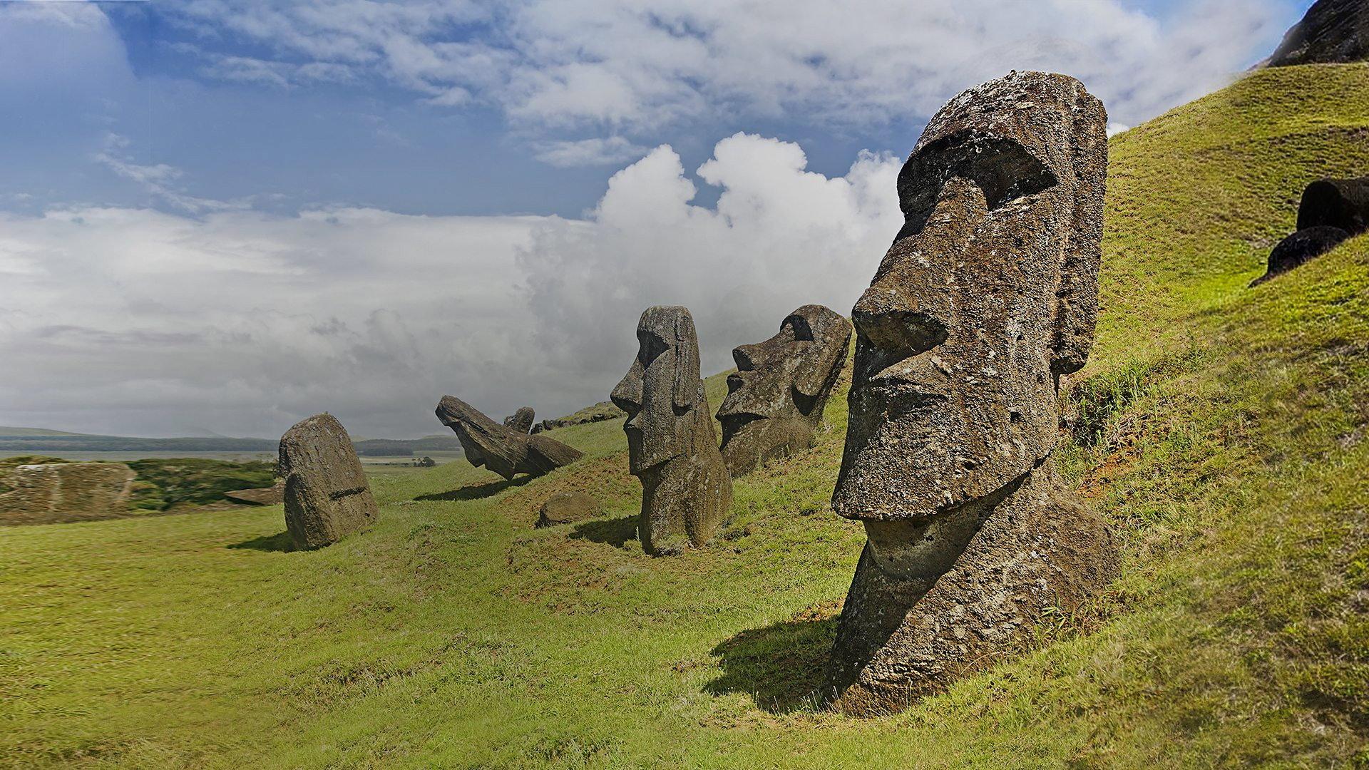 Easter Island Origins 2024 movie scene