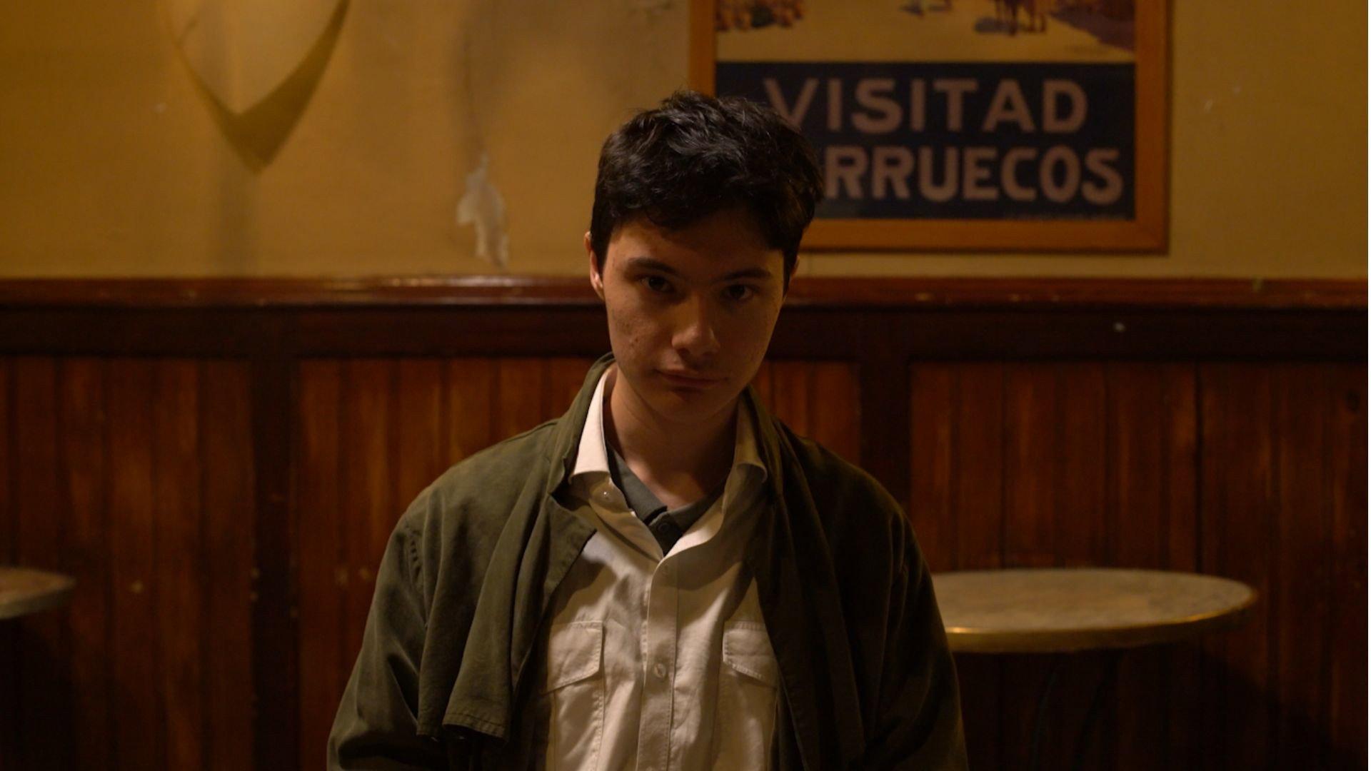 The restaurant father 2024 movie scene
