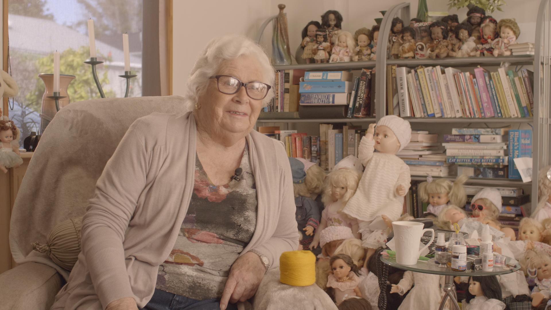 Edith Gibson has 3000 Dolls 2021 movie scene