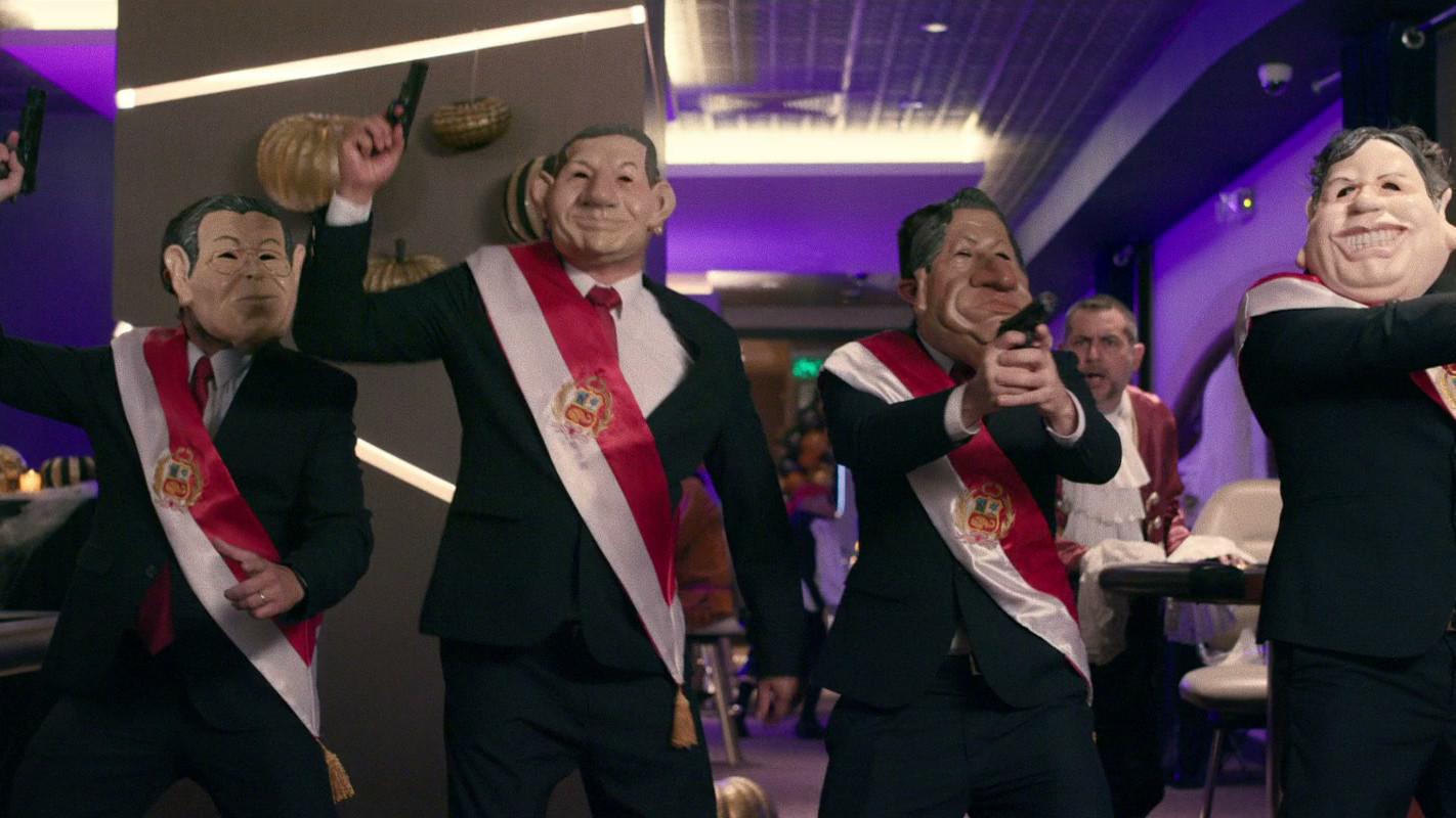La banda presidencial 2022 movie scene