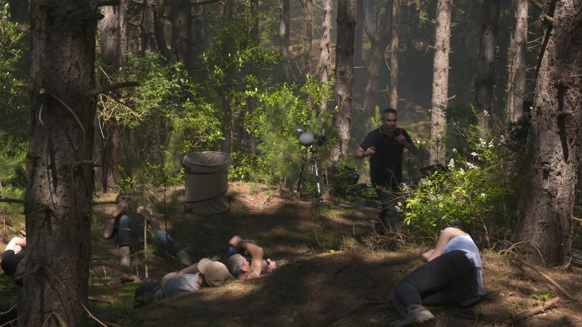 The Making of Annihilation 2018 movie scene
