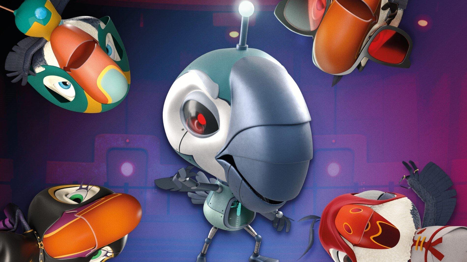 The Puffins: Rise of the Robo-Puffin 2024 movie scene