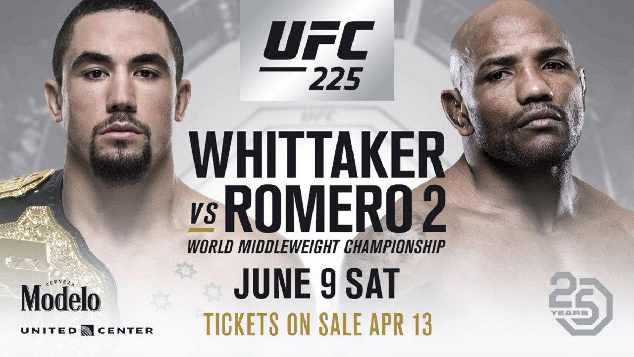 UFC 225: Whittaker vs. Romero 2 2018 movie scene