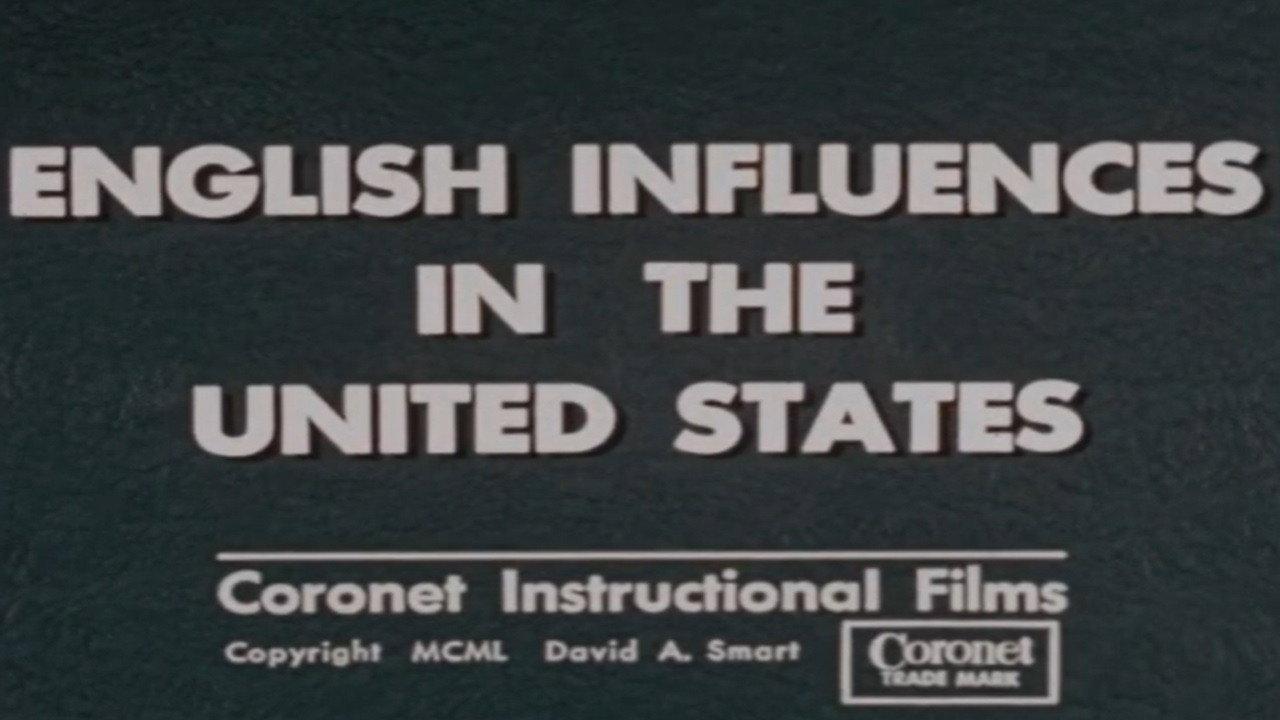 English Influences in the United States 1950 movie scene