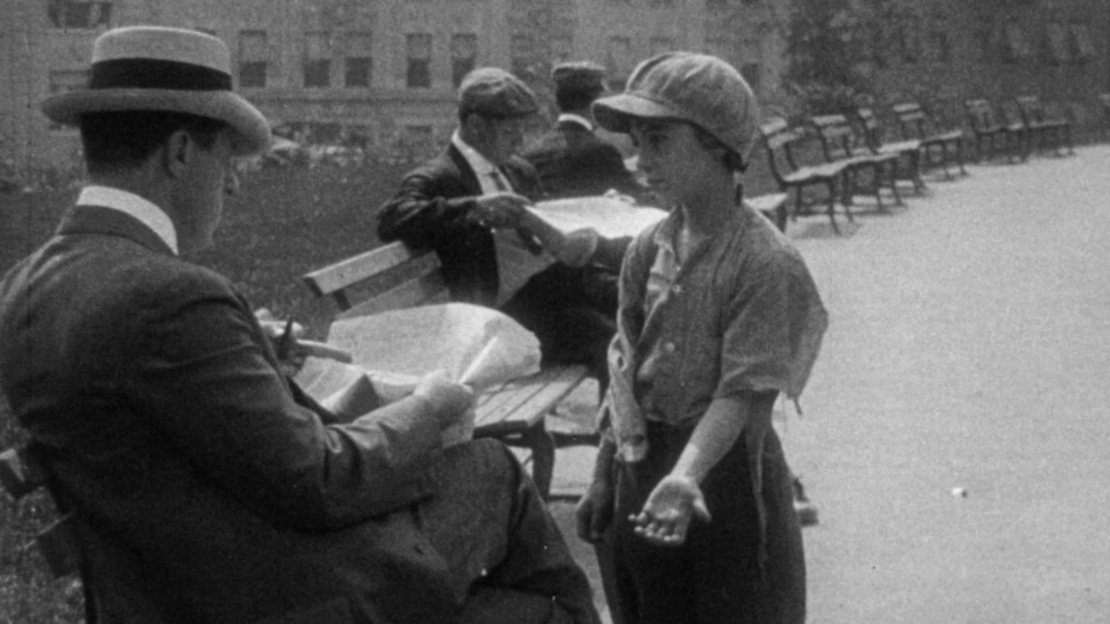 The Adventures of Billy 1911 movie scene