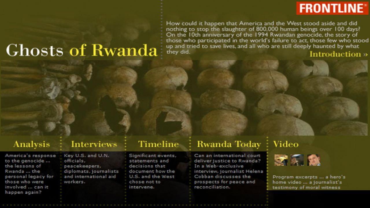 Ghosts of Rwanda 2004 movie scene