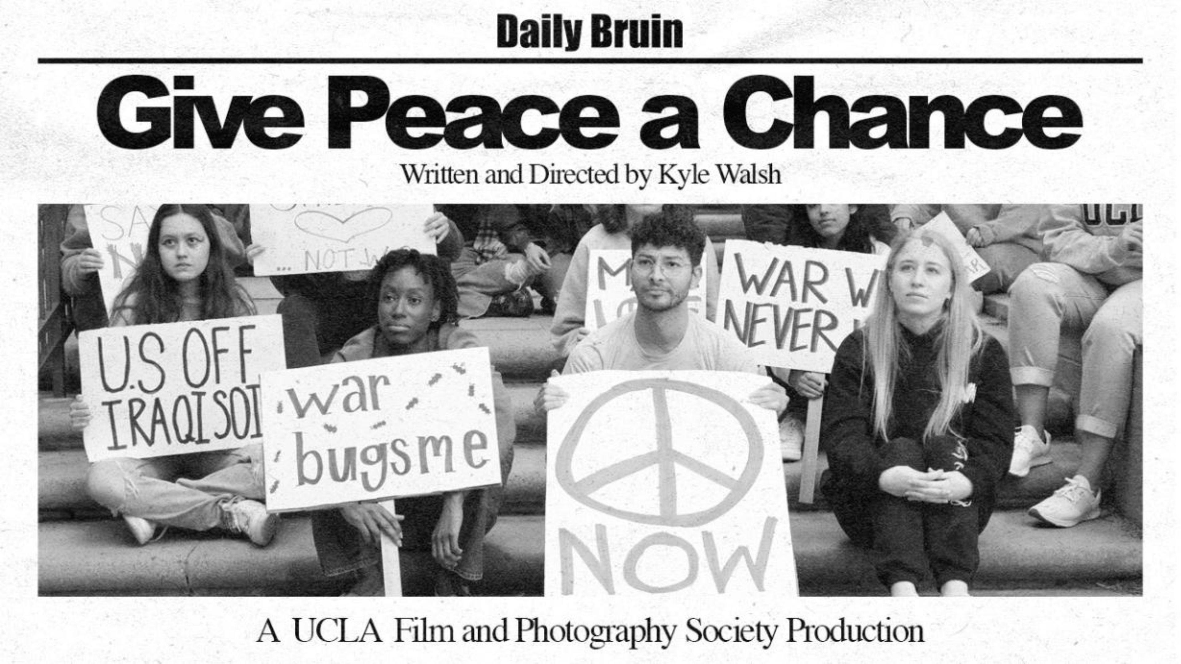 Give Peace a Chance 2023 movie scene