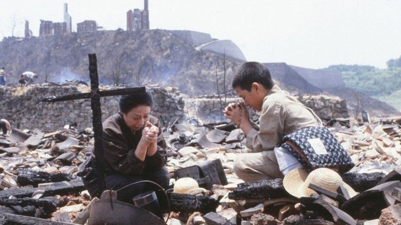 Children of Nagasaki 1983 movie scene
