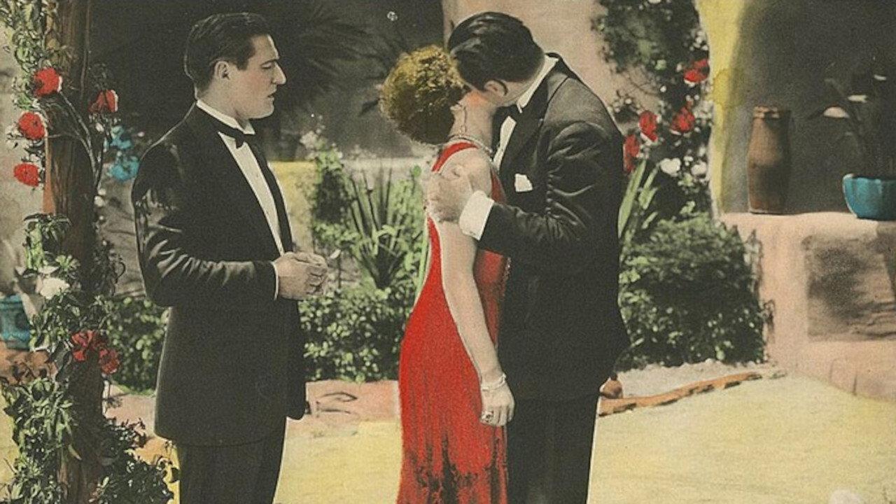 The Lucky Horseshoe 1925 movie scene