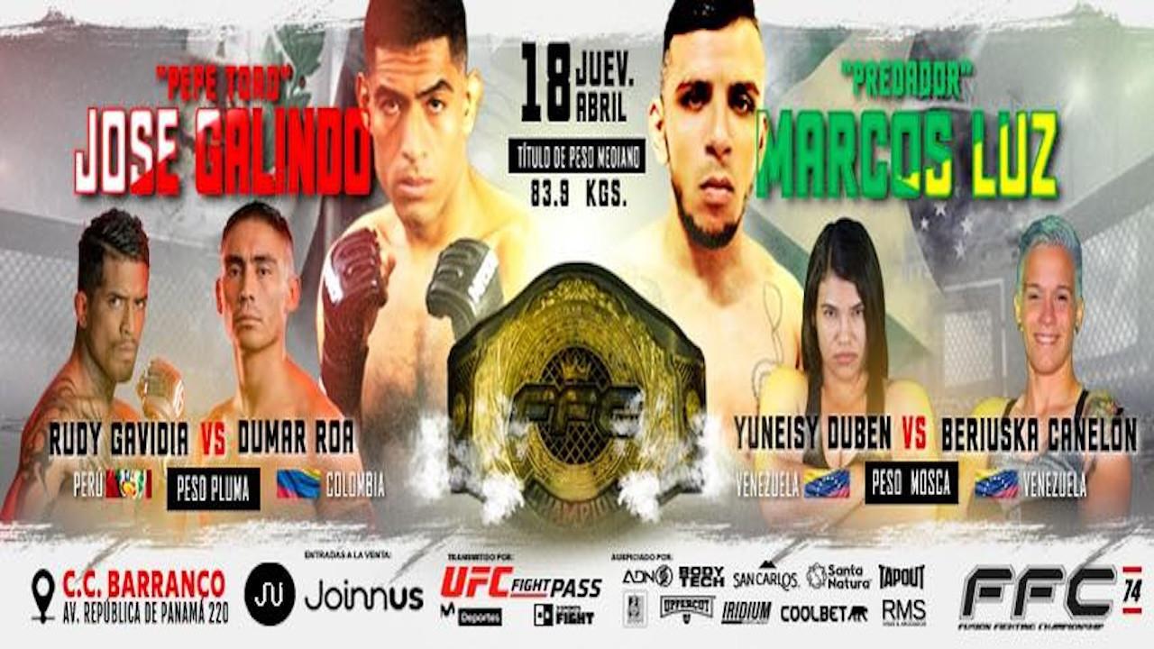 FFC 74: Galindo vs. Luz 2024 movie scene