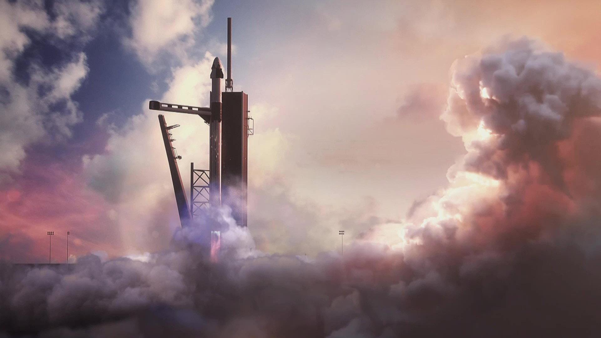 Space Launch LIVE: America Returns To Space 2020 movie scene