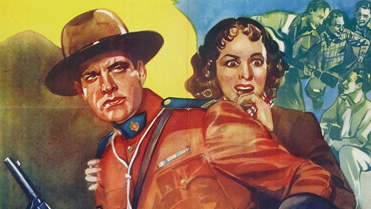 North of the Yukon 1939 movie scene