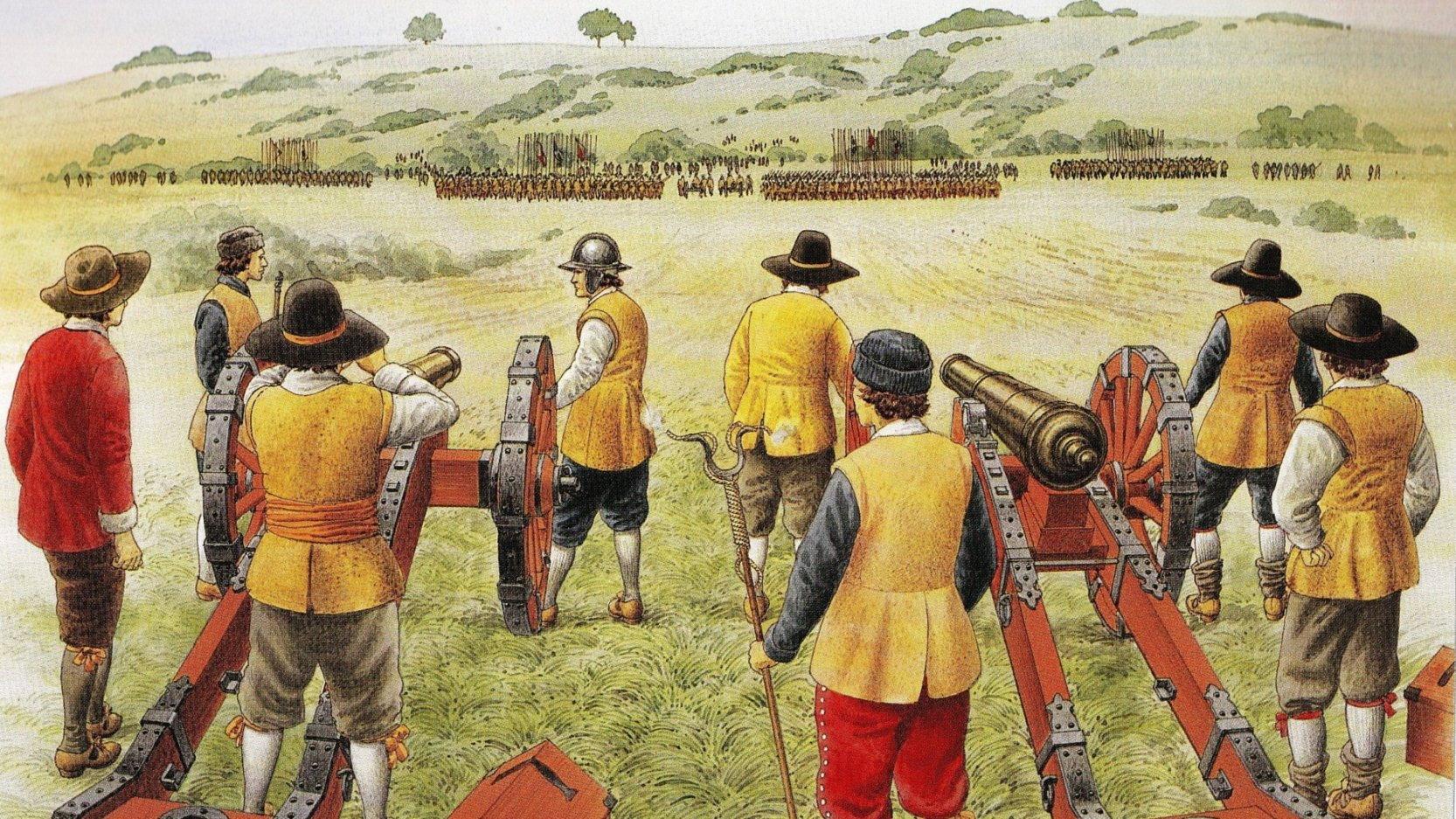 The Battle of Edgehill 1998 movie scene