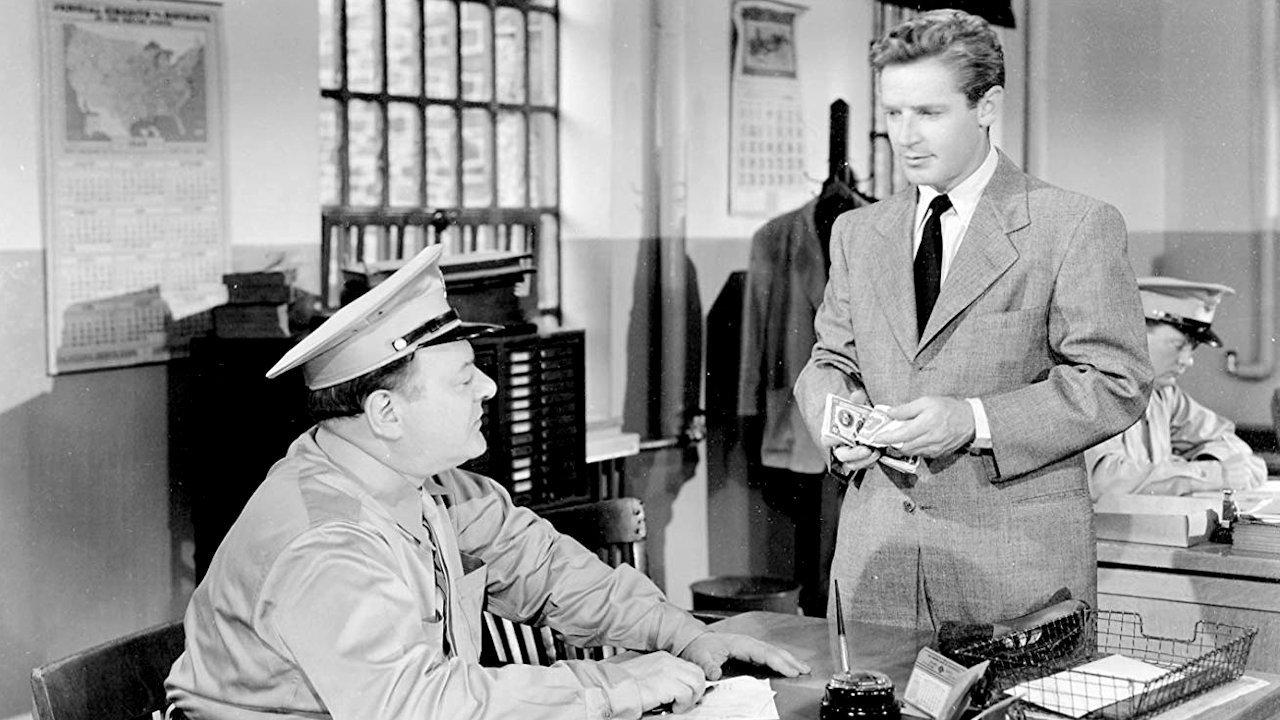 Outside the Wall 1950 movie scene