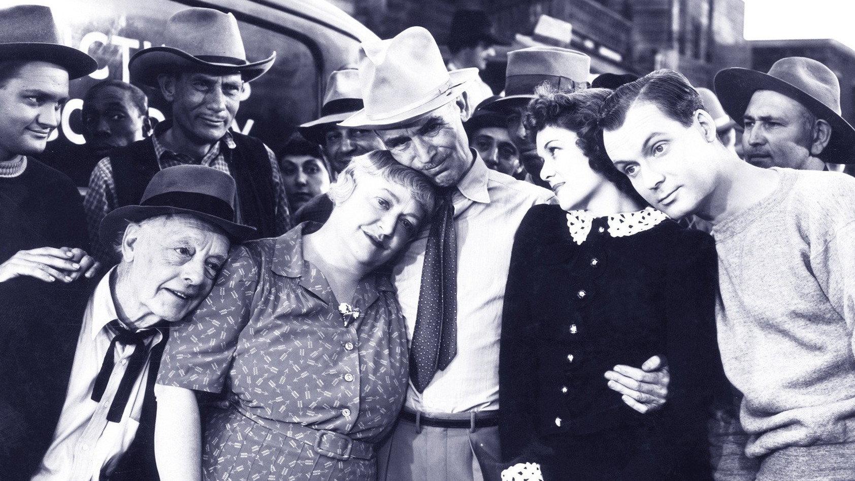 Grandpa Goes To Town 1940 movie scene