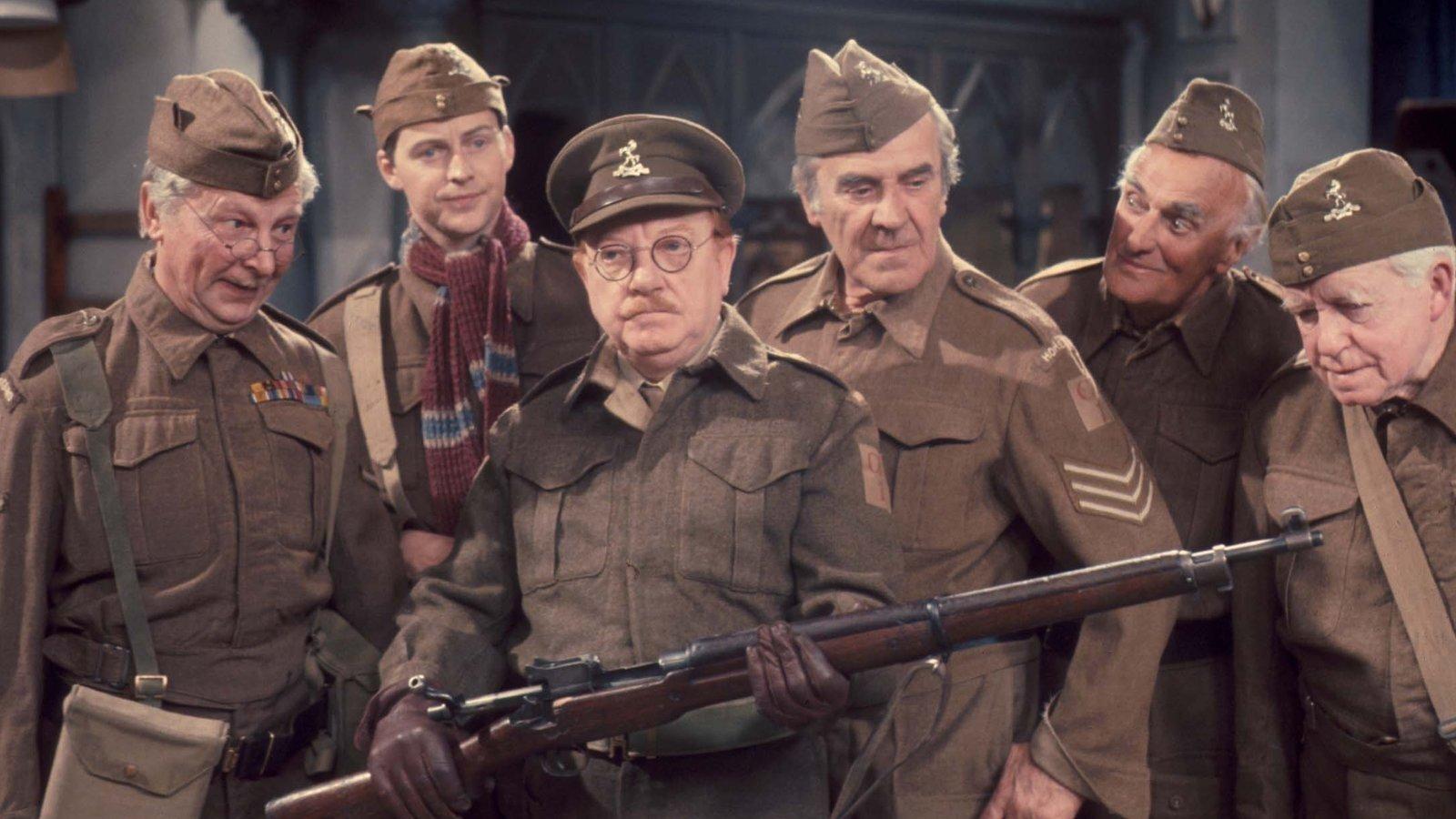 The Secret Lives of Dad's Army 2021 movie scene