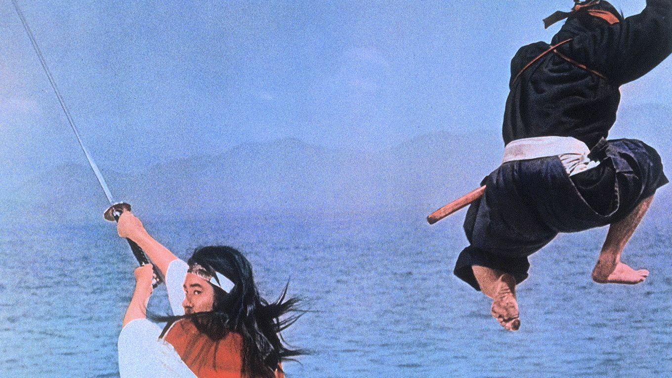Miyamoto Musashi V: Musashi vs Kojiro 1965 movie scene