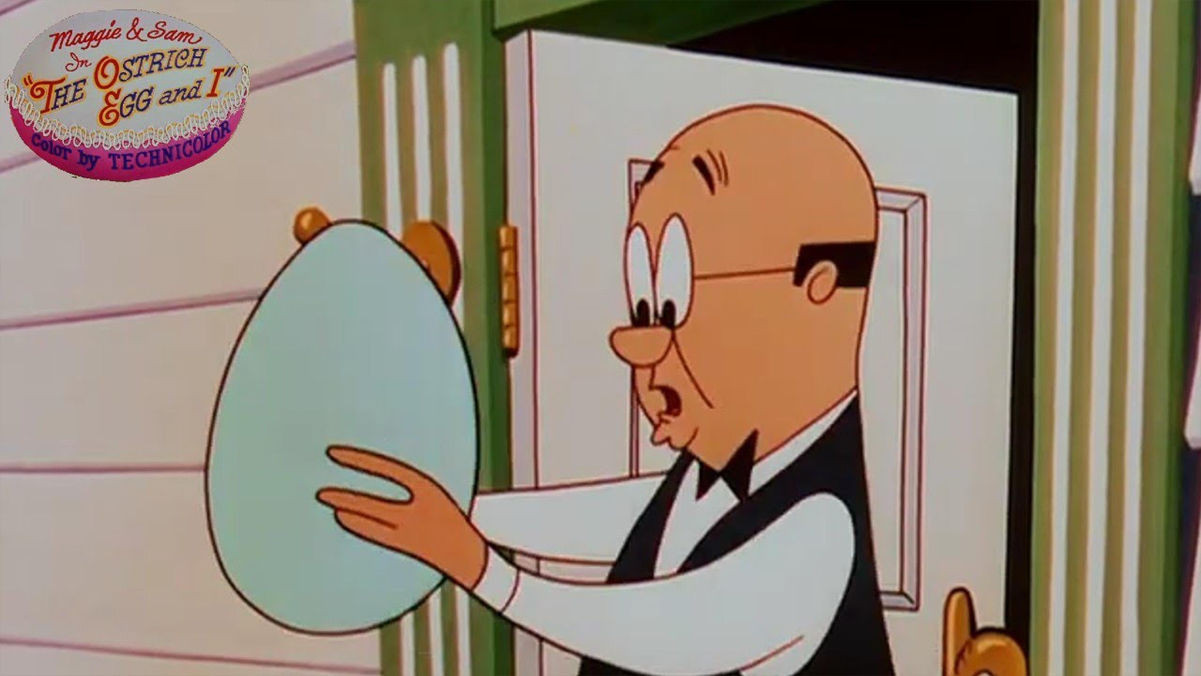 The Ostrich Egg and I 1956 movie scene