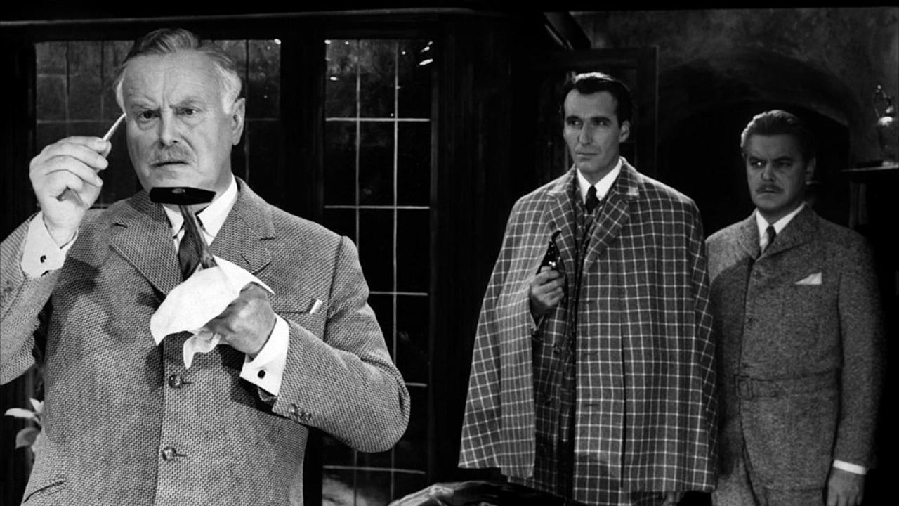 Sherlock Holmes and the Deadly Necklace 1962 movie scene