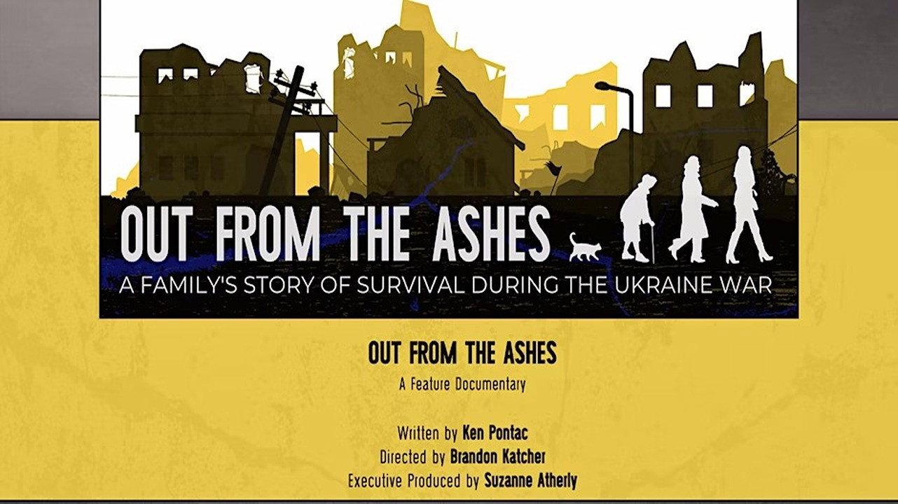 Out from the Ashes 2024 movie scene
