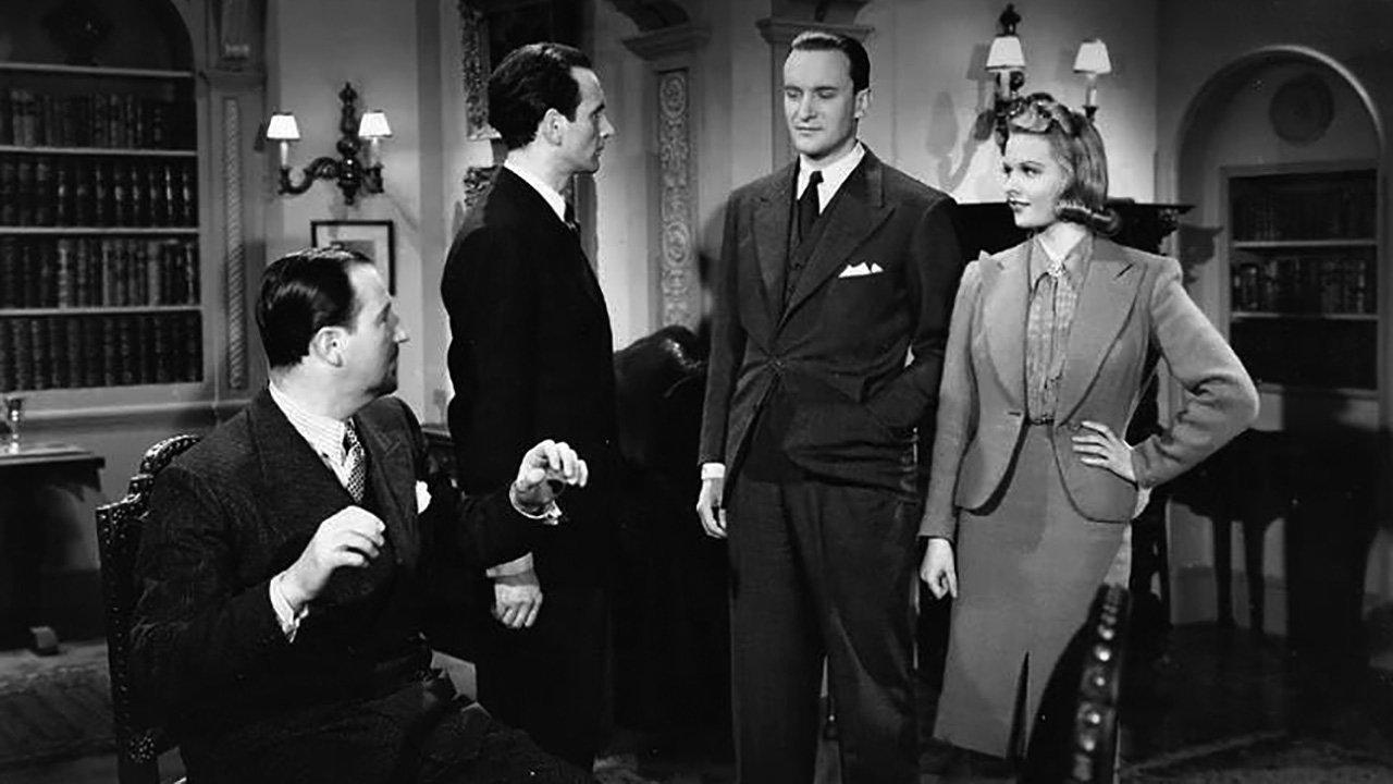 The Saint in London 1939 movie scene