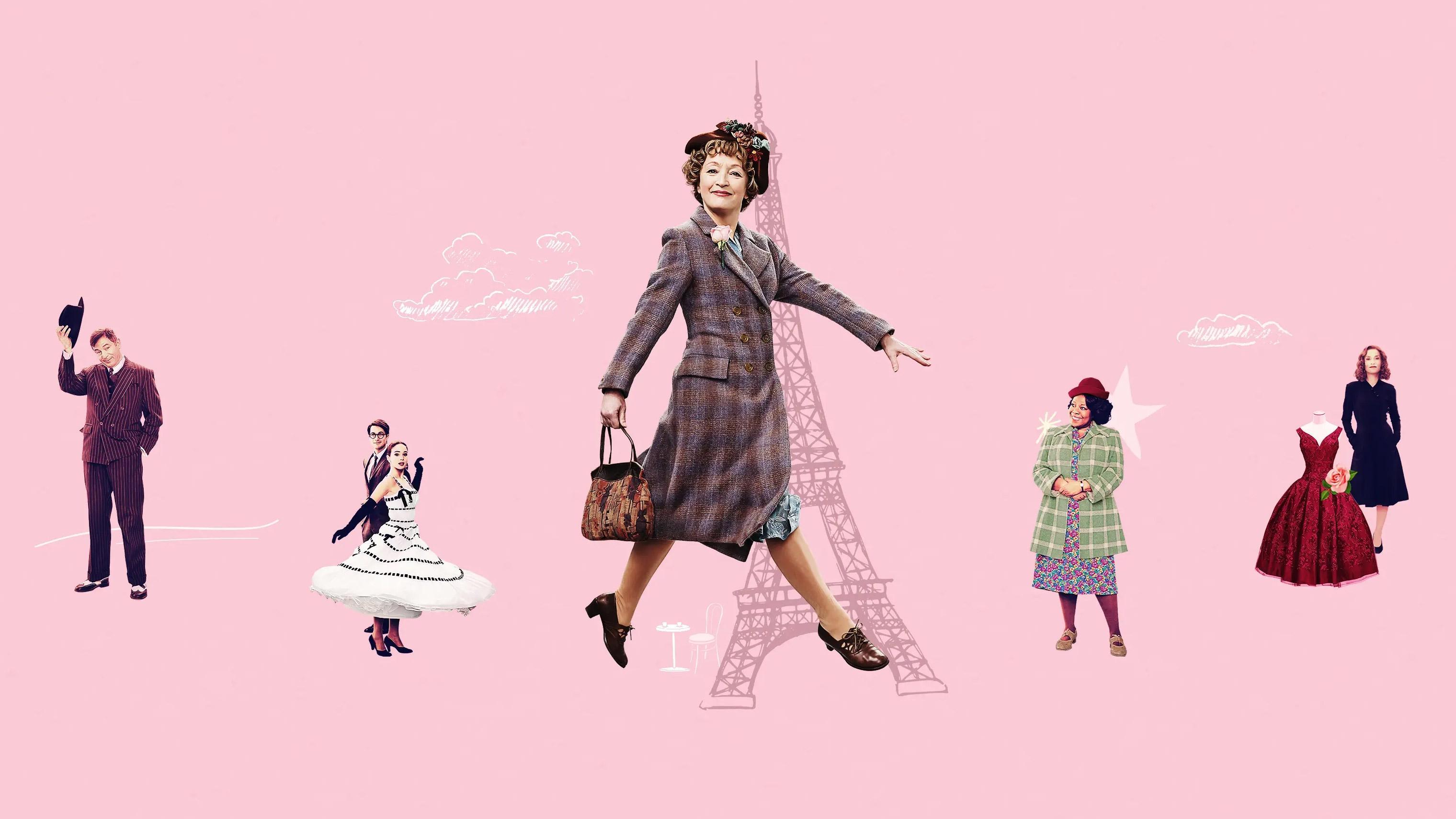Mrs. Harris Goes to Paris 2022 movie scene