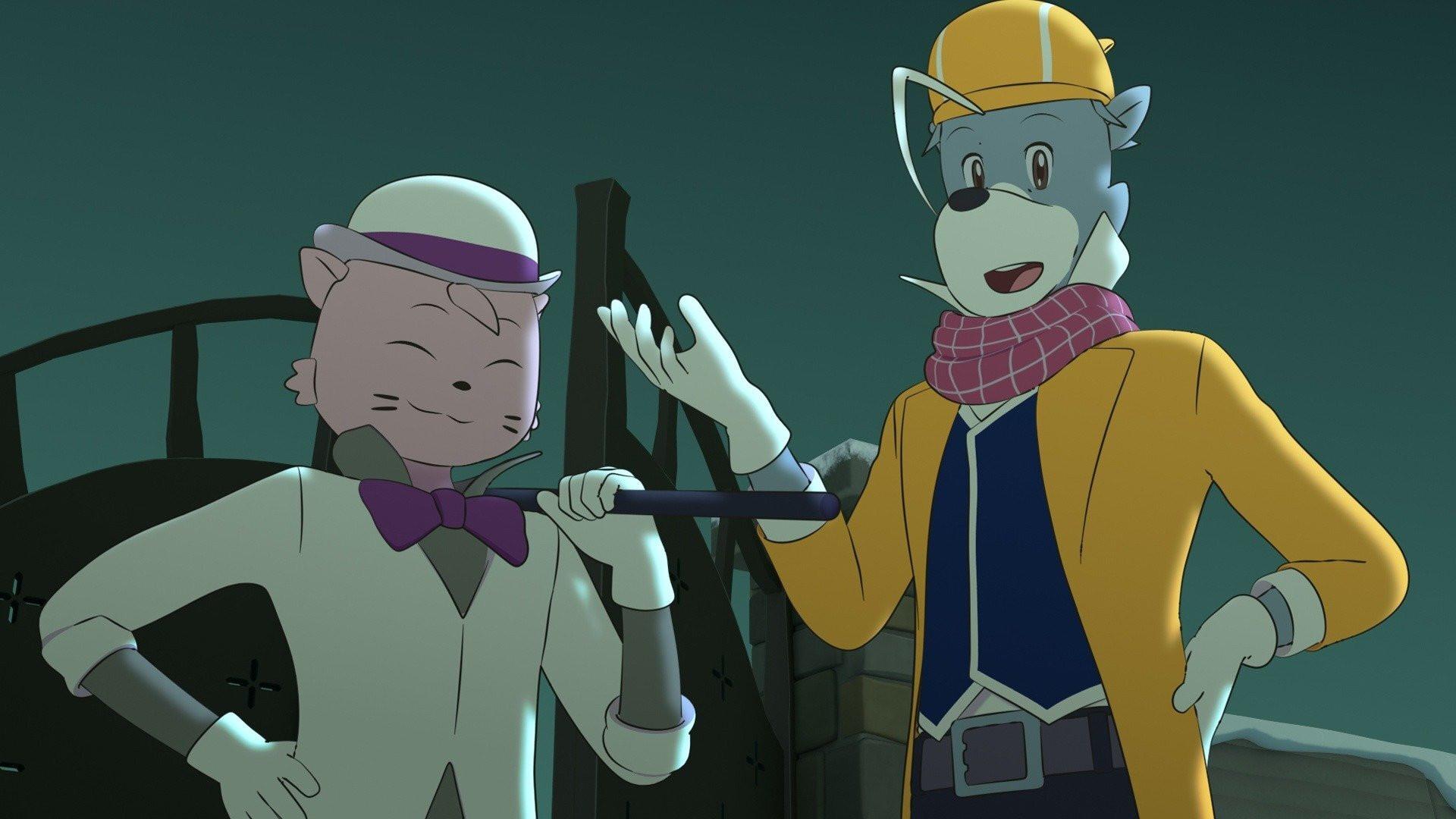 Sherlock Holmes and the Great Escape 2019 movie scene