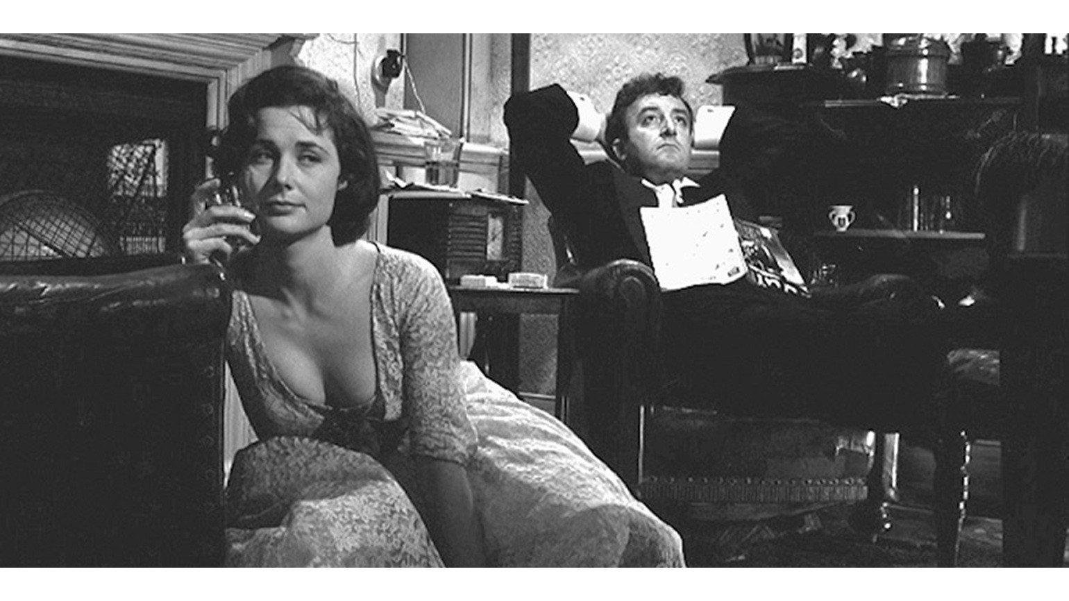 Only Two Can Play 1962 movie scene