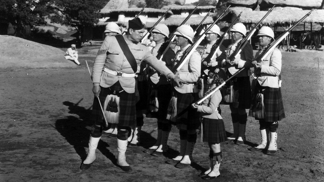 Wee Willie Winkie 1937 movie scene