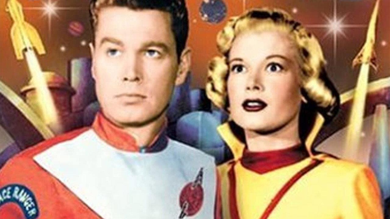 Manhunt in Space 1954 movie scene